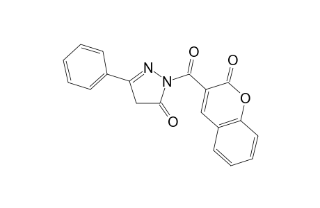 2-(2-oxo-2H-chromene-3-carbonyl)-5-phenyl-2,4-dihydro-3H-pyrazol-3-one