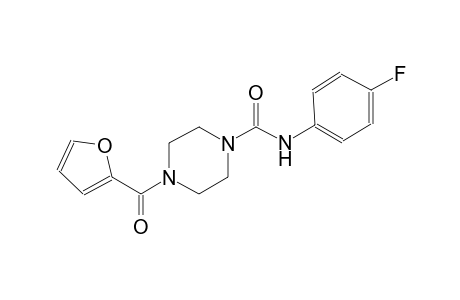 N-(4-fluorophenyl)-4-(2-furoyl)-1-piperazinecarboxamide