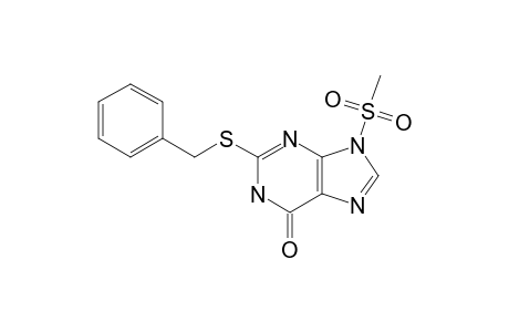 2-(BENZYLSULFANYL)-9-(METHYLSULFANYL)-HYPOXANTHINE