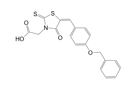 3-thiazolidineacetic acid, 4-oxo-5-[[4-(phenylmethoxy)phenyl]methylene]-2-thioxo-, (5E)-