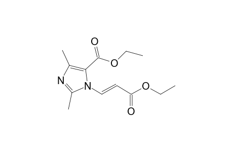 Ethyl 1-[2'-(ethoxycarbonyl)ethenyl]-2,4-dimethylimidazole-5-carboxylate