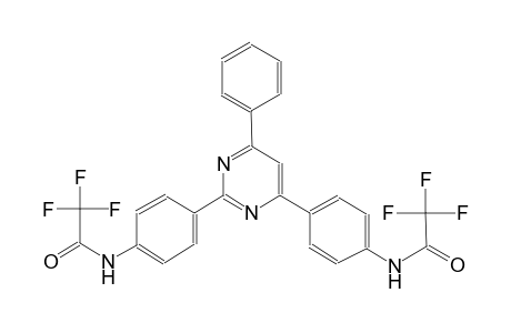 acetamide, 2,2,2-trifluoro-N-[4-[4-phenyl-6-[4-[(2,2,2-trifluoroacetyl)amino]phenyl]-2-pyrimidinyl]phenyl]-
