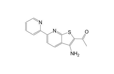 ethanone, 1-[3-amino-6-(2-pyridinyl)thieno[2,3-b]pyridin-2-yl]-