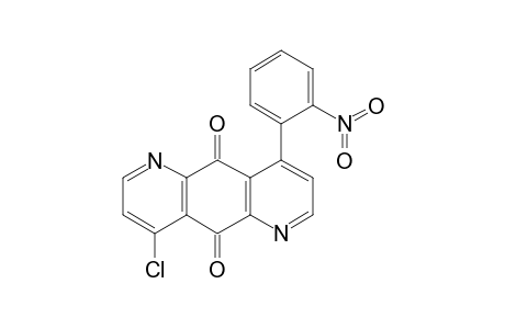4-Chloranyl-9-(2-nitrophenyl)pyrido[2,3-g]quinoline-5,10-dione