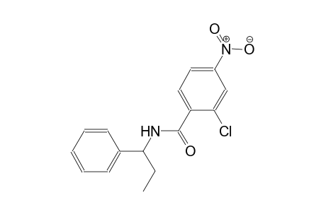 2-chloro-4-nitro-N-(1-phenylpropyl)benzamide