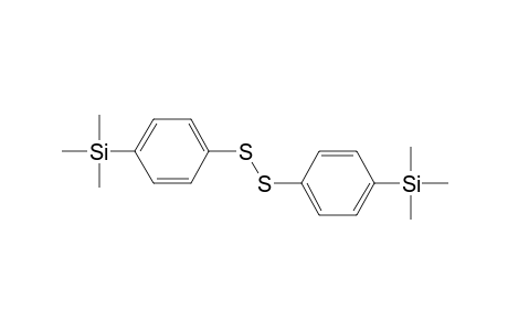 trimethyl-[4-(4-trimethylsilylphenyl)disulfanylphenyl]silane