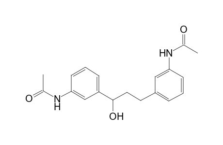 1,3-Bis(3-acetylaminophenyl)-1-propanol