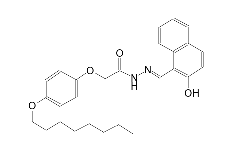 acetic acid, [4-(octyloxy)phenoxy]-, 2-[(E)-(2-hydroxy-1-naphthalenyl)methylidene]hydrazide