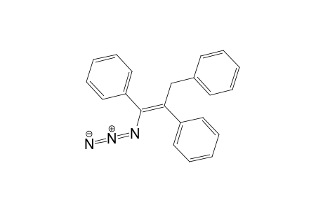 Benzene, 1,1',1''-(1-azido-1-propene-1,2,3-triyl)tris-