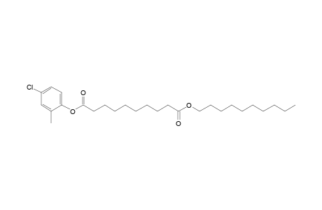 Sebacic acid, 4-chloro-2-methylphenyl decyl ester