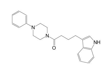1H-indole, 3-[4-oxo-4-(4-phenyl-1-piperazinyl)butyl]-
