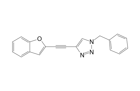 4-(Benzofuran-2-ylethynyl)-1-benzyl-1H-1,2,3-triazole
