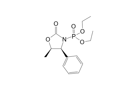 (4S,5R)-3-Diethyl phosphoryl 4-phenyl-5-methyl-2-oxazolidinone