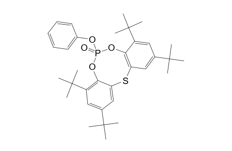 6-(PHENOXY)-2,4,8,10-TETRA-TERT.-BUTYLDIBENZO-[D,G]-[1,3,6,2]-DIOXATHIAPHOSPHOCIN-6-OXIDE