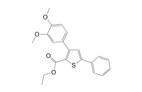 Ethyl 3-(3,4-dimethoxyphenyl)-5-phenylthiophene-2-carboxylate