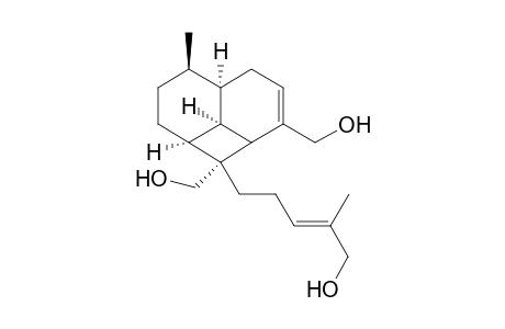 1H-Cyclobuta[de]naphthalene-1,2-dimethanol, 1a,4,4a,5,6,7,7a,7b-octahydro-1-(5-hydroxy-4-methyl-3-pentenyl)-5-methyl-, [1R-[1.alpha.,1(E),1a.alpha.,4a.alpha.,5.beta.,7a.alpha.,7b.alpha.]]-