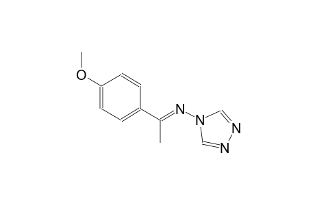 4H-1,2,4-triazol-4-amine, N-[(E)-1-(4-methoxyphenyl)ethylidene]-