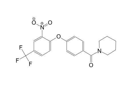 piperidine, 1-[4-[2-nitro-4-(trifluoromethyl)phenoxy]benzoyl]-