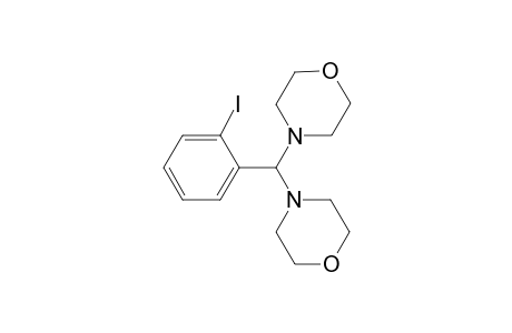 4-[(2-Iodophenyl)(4-morpholinyl)methyl]morpholine