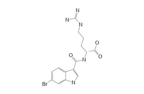 N-(6-BROMO-1H-INDOLYL-3-CARBONYL)-L-ARGININE