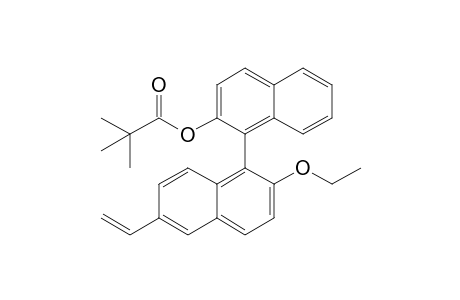 6-Vinyl-2-ethoxy-2'-pivaloyloxy-1,1'-binaphthyl