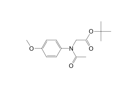 N-[(tert-Butoxycarbonyl)methyl]-N-(4-methoxyphenyl)acetamide