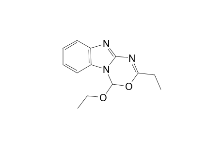 6-Ethoxy-2-ethyl-1,3-oxadiazino[1,2-a]-benzimidazole