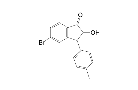 5-Bromo-2-hydroxy-3-(4-tolyl)-2,3-dihydro-1H-inden-1-one