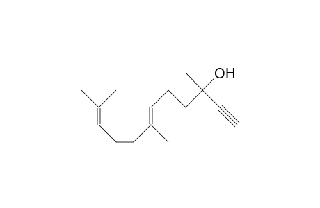 (6E)-3,7,11-trimethyl-3-dodeca-6,10-dien-1-ynol
