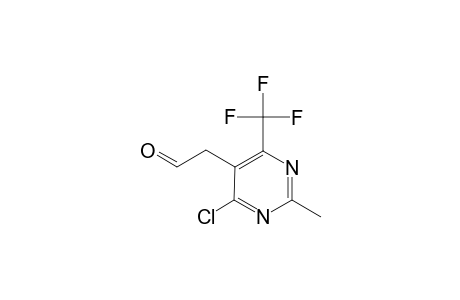 4-CHLORO-2-METHYL-5-(2-OXO-ETHYL)-6-TRIFLUOROMETHYL-PYRIMIDINE