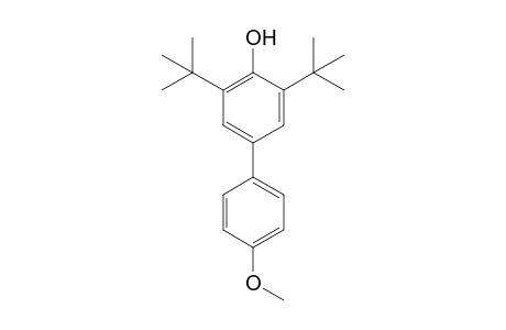 2,6-di-tert-butyl-4-(p-methoxyphenyl)phenol