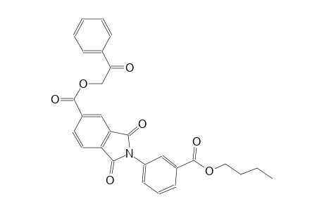 1H-isoindole-5-carboxylic acid, 2-[3-(butoxycarbonyl)phenyl]-2,3-dihydro-1,3-dioxo-, 2-oxo-2-phenylethyl ester