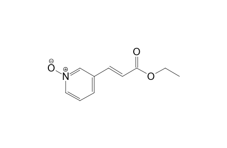 (E)-3-(1-oxido-3-pyridin-1-iumyl)-2-propenoic acid ethyl ester