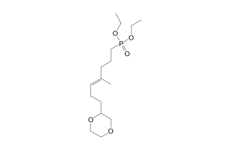 4-Methyl-1-[(diethoxy)phosphinyl]-8-(ethylenedioxy)-4-nonene