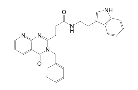 pyrido[2,3-d]pyrimidine-2-propanamide, 3,4-dihydro-N-[2-(1H-indol-3-yl)ethyl]-4-oxo-3-(phenylmethyl)-