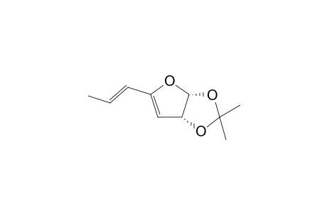 5-(1'-Propenyl)-2,3dihydro-[2',2'-dimethyl-1',3'-dioxolano]furan