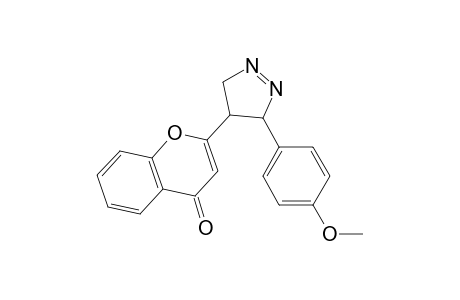 4-(2'-Chromonyl)-3-(4'-methoxyphenyl)-1-pyrazoline