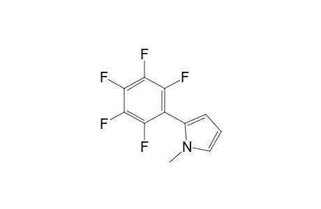 1-Methyl-2-(2,3,4,5,6-pentafluorophenyl)pyrrole