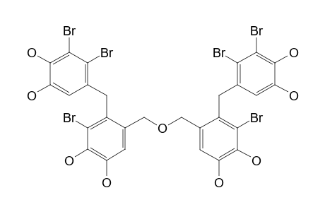 5,5''-OXYBIS-(METHYLENE)-BIS-[3-BROMO-4-(2',3'-DIBROMO-4',5'-DIHYDROXYBENZYL)-BENZENE-1,2-DIOL]