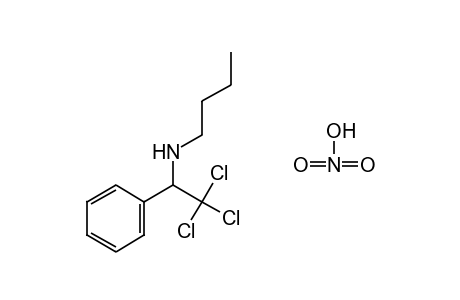N-BUTYL-alpha-(TRICHLOROMETHYL)BENZYLAMINE, NITRATE