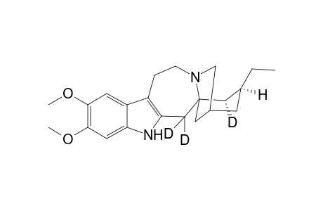 Trideuterio derivative of conopharyngin - spiran structure