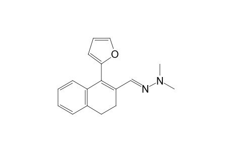 3,4-Dihydro-1-(2-furyl)naphthalene-2-carboxaldehyde N,N-dimethylhydrazone
