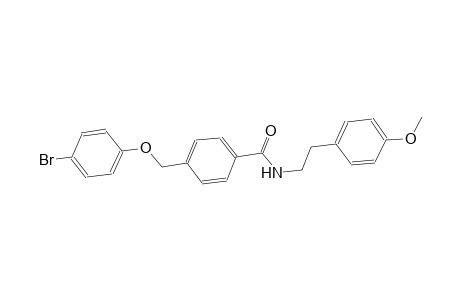 4-[(4-bromophenoxy)methyl]-N-[2-(4-methoxyphenyl)ethyl]benzamide