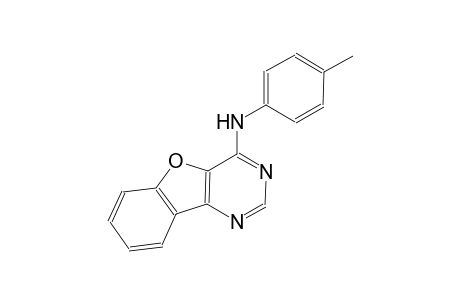 benzofuro[3,2-d]pyrimidin-4-amine, N-(4-methylphenyl)-