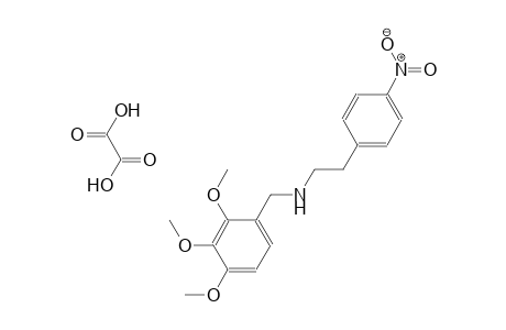 2-(4-nitrophenyl)-N-(2,3,4-trimethoxybenzyl)ethanamine oxalate