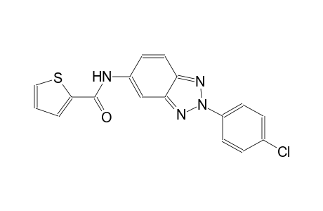 2-thiophenecarboxamide, N-[2-(4-chlorophenyl)-2H-1,2,3-benzotriazol-5-yl]-