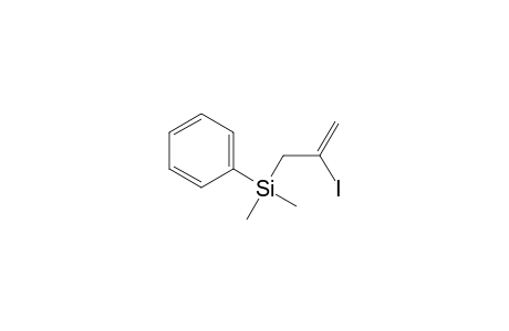 Silane, (2-iodo-2-propenyl)dimethylphenyl-