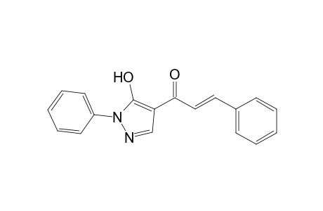 (E)-1-(5-Hydroxy-1-phenyl-1H-pyrazol-4-yl)-3-phenylprop-2-en-1-one