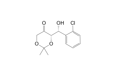 (S)-4-[(R)-(2-Chloro-phenyl)-hydroxy-methyl]-2,2-dimethyl-[1,3]dioxan-5-one