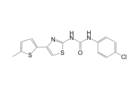 N-(4-chlorophenyl)-N'-[4-(5-methyl-2-thienyl)-1,3-thiazol-2-yl]urea